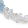 Natural Aquamarine Chips Beaded Stretch Bracelets for Women BJEW-TA00557-04-4
