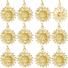 12Pcs Brass Pendants KK-HS0015-35-1