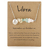 667 Stainless Steel with Natural Yellow Quartz & Natural Green Aventurine & Natural Quartz Crystal Chip Pendant Necklaces FS-WGFED6E-11-1
