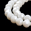 Opaque Glass Beads Strands EGLA-A035-P8mm-A01-3