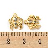 Brass Micro Pave Cubic Zirconia Charms KK-Q809-01G-3