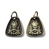 Tibetan Style Brass Pendants KK-M284-35AB-1