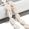 Natural Magnesite Beads Strands G-I380-A01-01-1