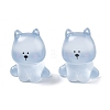 Luminous Resin Cute Little Dog Ornaments RESI-R459-02A-2