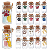 20Pcs 10 Styles Glass Jar Glass Bottles AJEW-PH01592-1