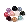 Two Tone Opaque Acrylic Beads OACR-Q205-05C-2