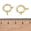 Brass Spring Ring Clasps KK-CBA1AE8-05G-G-3
