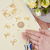 12Pcs 3 Styles Brass Toggle Clasps KK-ME0002-31-3