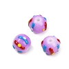 Baking Paint Glass Enamel Beads LAMP-R004-05G-1