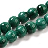 Natural Malachite Beads Strands G-F571-27A1-7mm-1