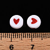 Opaque Acrylic Beads X-ACRP-T004-02A-3