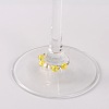 Transparent Acrylic Beads Wine Glass Charms AJEW-JO00019-05-2