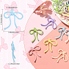 5Pcs Baking Paint Alloy Pendants FIND-YW0009-10A-3