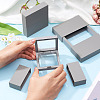 3 Bags 3 Styles Square Transparent PE Thin Film Suspension Jewelry Display Box CON-TA0001-38F-7