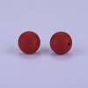 Round Silicone Focal Beads SI-JX0046A-80-2
