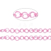 Eco-Friendly Alloy Spray Painted Link Chains LCHA-H005-01G-2