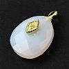 Natural & Synthetic Mixed Gemstone Pendants G-Z090-01G-4