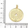 Brass Pendants KK-Z153-01G-01-3