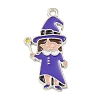 Halloween Theme Alloy Enamel Pendants ENAM-M221-02P-07-1