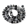 Natural Eagle Eye Stone Beads Strands G-T144-A01-03-3