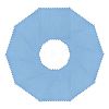 15Pcs Faux Suede Fabric Square Silver Polishing Cloth AJEW-FS0001-44-1