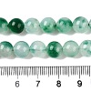 Dyed Natural White Jade Beads Strands G-T138-8mm-210-8-5