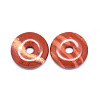 Natural Red Jasper Pendants G-P415-22D-2