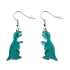 3 Styles Summer Dinosaur & Bottle & Dice Acrylic Dangle Earring Sets for Women EJEW-F336-01B-2