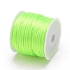 Nylon Satin Rattail Cords NWIR-L006-1mm-24-2