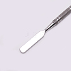 Stainless Steel Color Palette and Double Head Spoon Palette Spatulas Stick Rod MRMJ-WH0062-44P-2