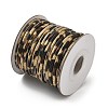 Leopard Printed Round Imitation Leather Cords LC-S020-01C-2