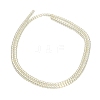 Electroplate Glass Beads Strands GL-CBAA615-01C-2