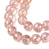Transparent Glass Beads Strands GLAA-Q107-02A-03-3