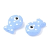Painted Glass Beads Enamel Beads X-LAMP-D303-04F-2