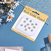 12Pcs Brass Micro Pave Cubic Zirconia Charms KK-BBC0027-44-6