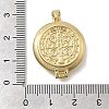 Brass Locket Pendants KK-D431-030E-G-3