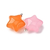 Iron Acrylic Pendants JACR-V001-01-2
