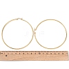 304 Stainless Steel Big Hoop Earrings EJEW-F188-24G-G-3