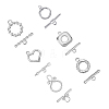 Unicraftale 304 Stainless Steel Toggle Clasps STAS-UN0011-42P-1