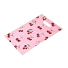 50Pcs 2 Styles Cherry Printed Plastic Gift Storage Tote Bags PL-CBAAD12-01-2