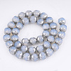 Electroplate Glass Beads Strands EGLA-T019-04A-2