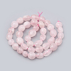 Natural Rose Quartz Beads Strands G-S331-8x10-017-2