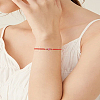 1Pc Alloy Evil Eye Link Bracelet BJEW-LP0002-33-1