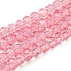 Transparent Baking Paint Glass Beads X1-DGLA-A034-T6mm-D08-1