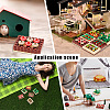 Olycraft 1 Set DIY Orchard Plastic Building Blocks Set DIY-OC0009-78-6