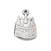 Birthday 304 Stainless Steel Pendants SA-CBA9B1E-09P-1