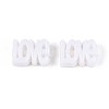 Opaque Acrylic European Beads SACR-Q190-22K-4