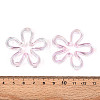 Plated UV Acrylic Beads TACR-S161-04A-4