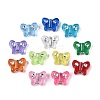 Plastic Butterfly Beads KY-Q002-06-2