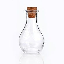 Glass Bottle for Bead Containers AJEW-H006-1